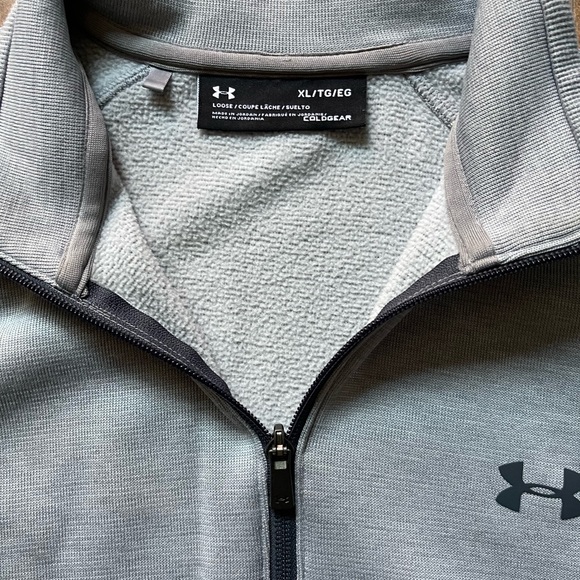 Gray Underarmour pullover. Like New! Size XL - Picture 2 of 2